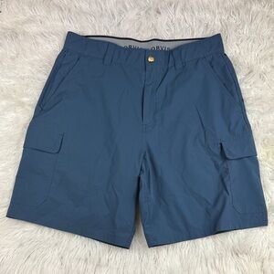 Orvis Men's Navy Cargo Shorts